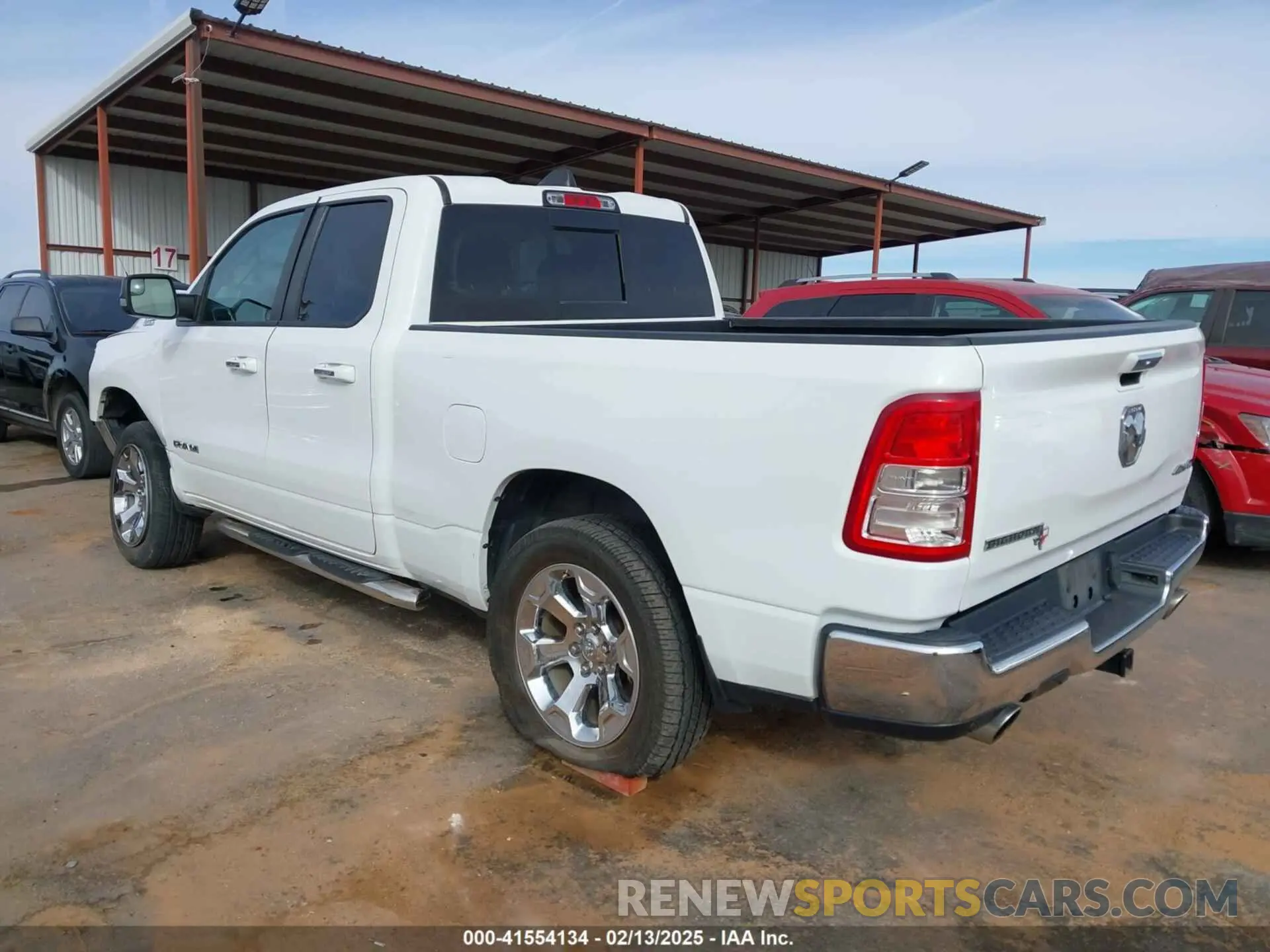 3 fotografías del automóvil dañado 1C6SRFBT9KN915922 RAM 1500 2019