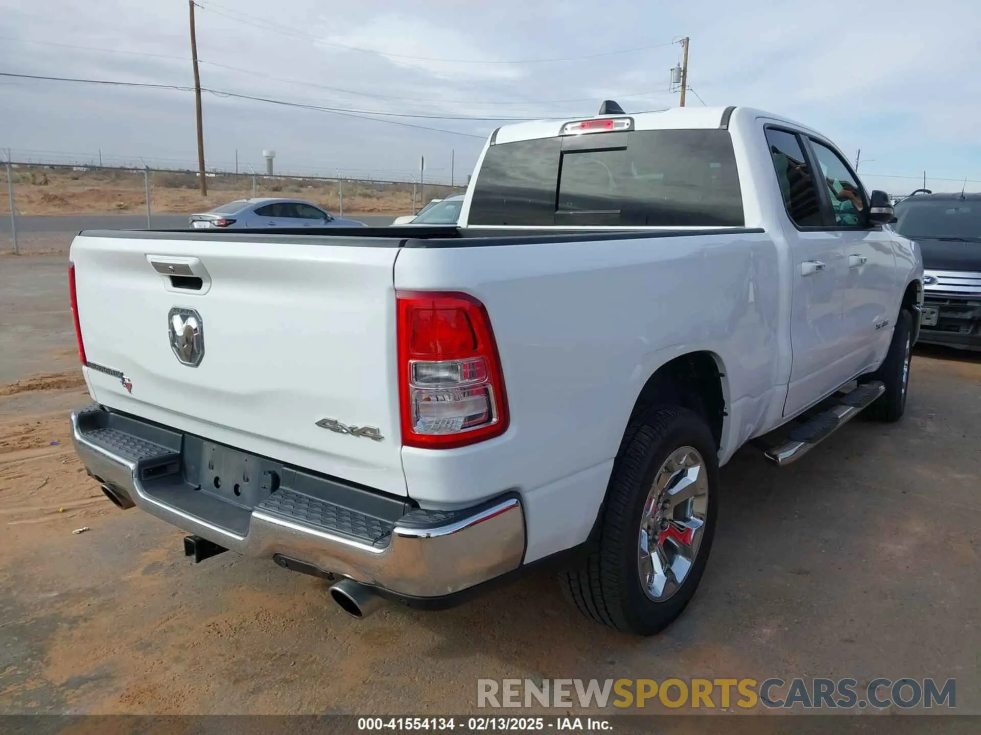 4 fotografías del automóvil dañado 1C6SRFBT9KN915922 RAM 1500 2019