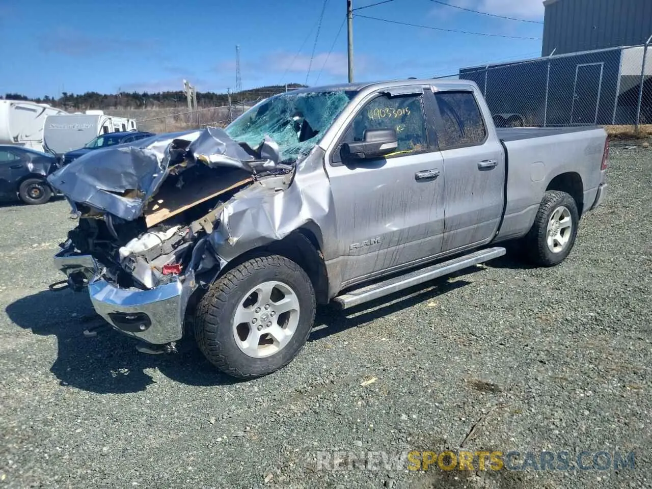 1 fotografías del automóvil dañado 1C6SRFBTXKN528084 RAM 1500 2019