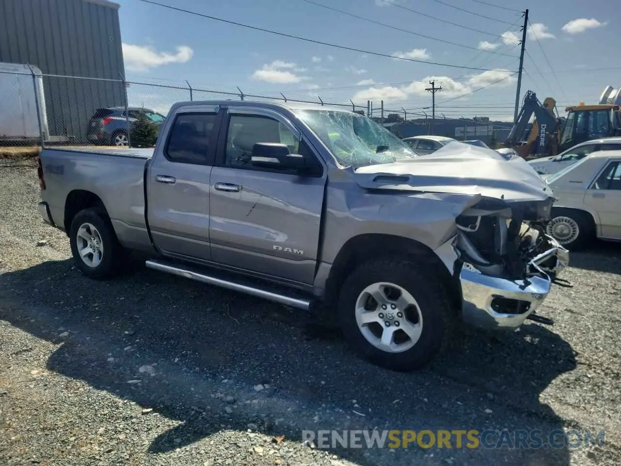 4 fotografías del automóvil dañado 1C6SRFBTXKN528084 RAM 1500 2019