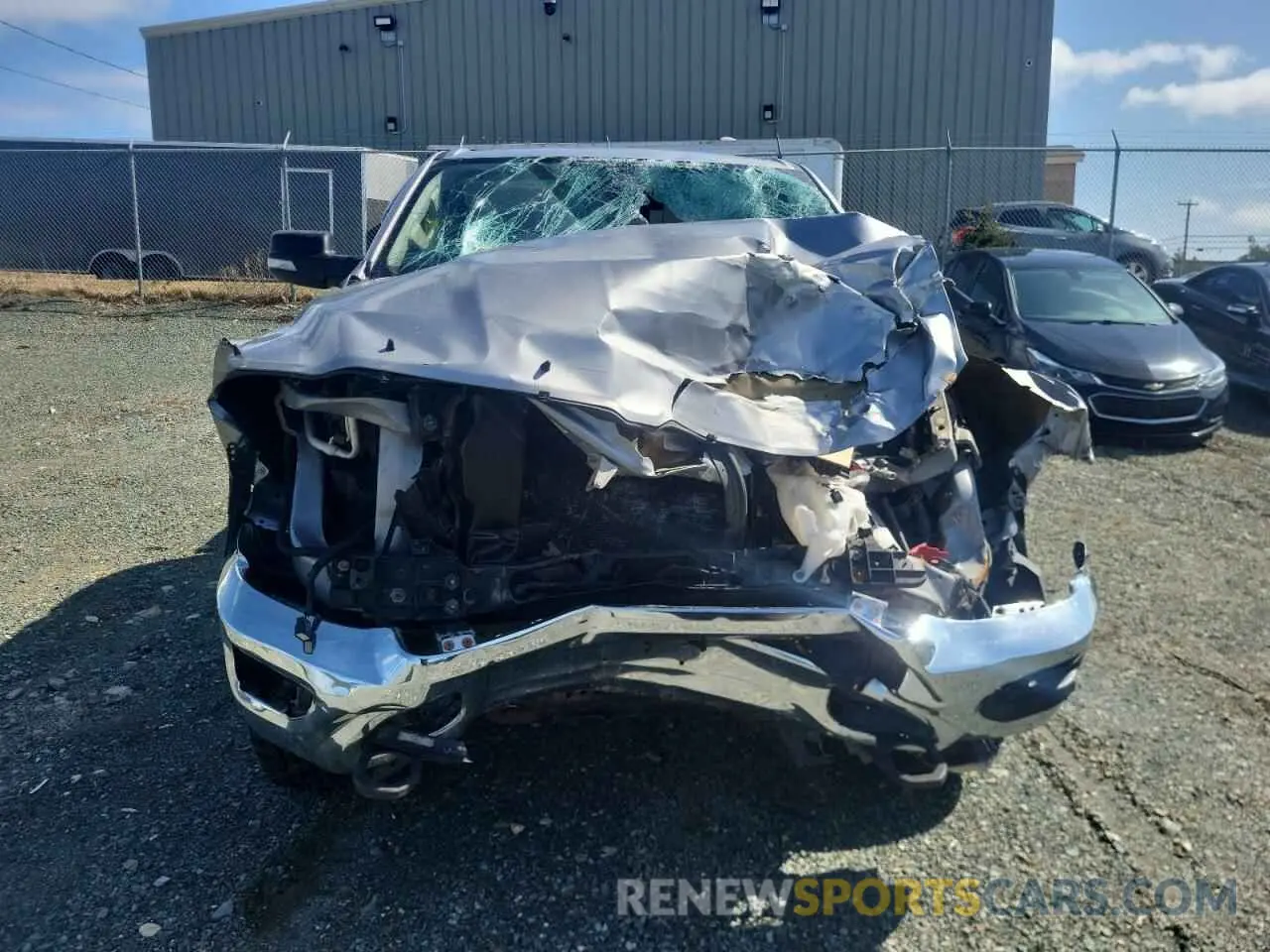 5 fotografías del automóvil dañado 1C6SRFBTXKN528084 RAM 1500 2019