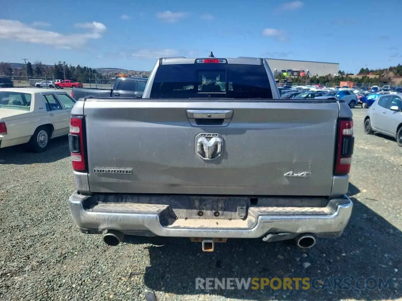 6 fotografías del automóvil dañado 1C6SRFBTXKN528084 RAM 1500 2019