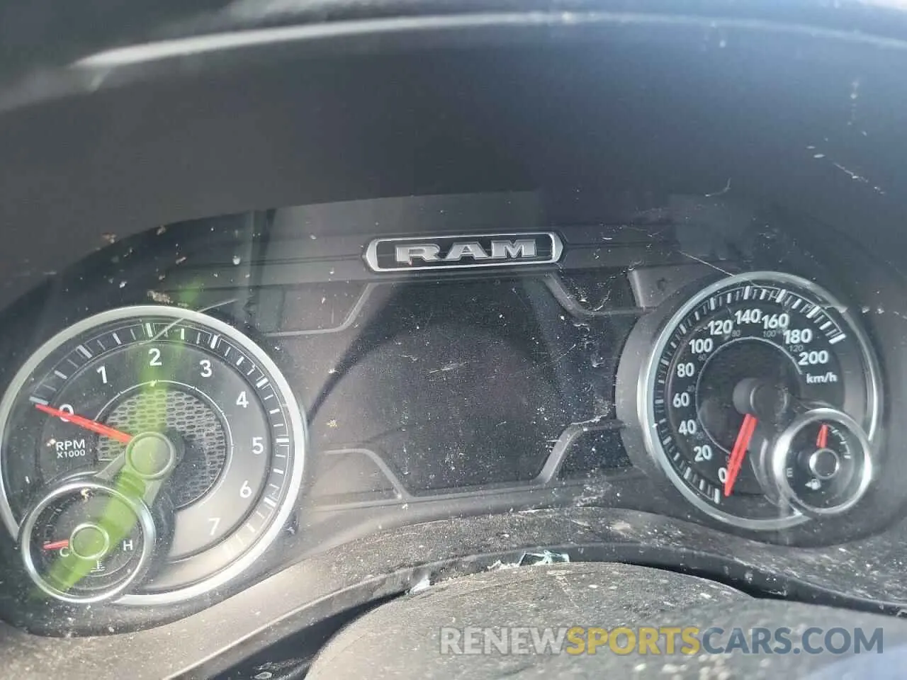 9 fotografías del automóvil dañado 1C6SRFBTXKN528084 RAM 1500 2019