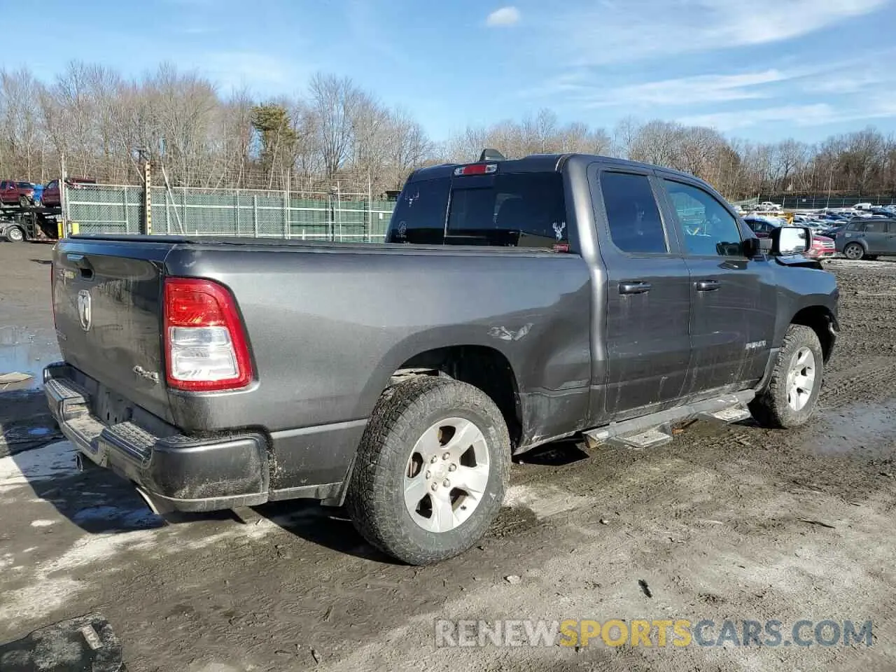 3 fotografías del automóvil dañado 1C6SRFBTXKN580721 RAM 1500 2019