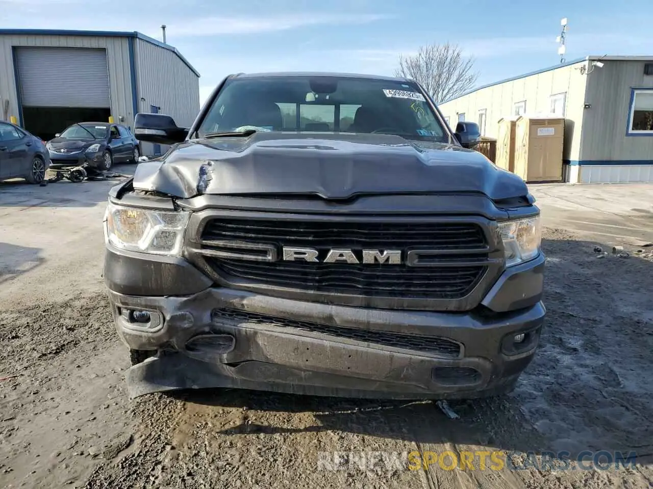 5 fotografías del automóvil dañado 1C6SRFBTXKN580721 RAM 1500 2019