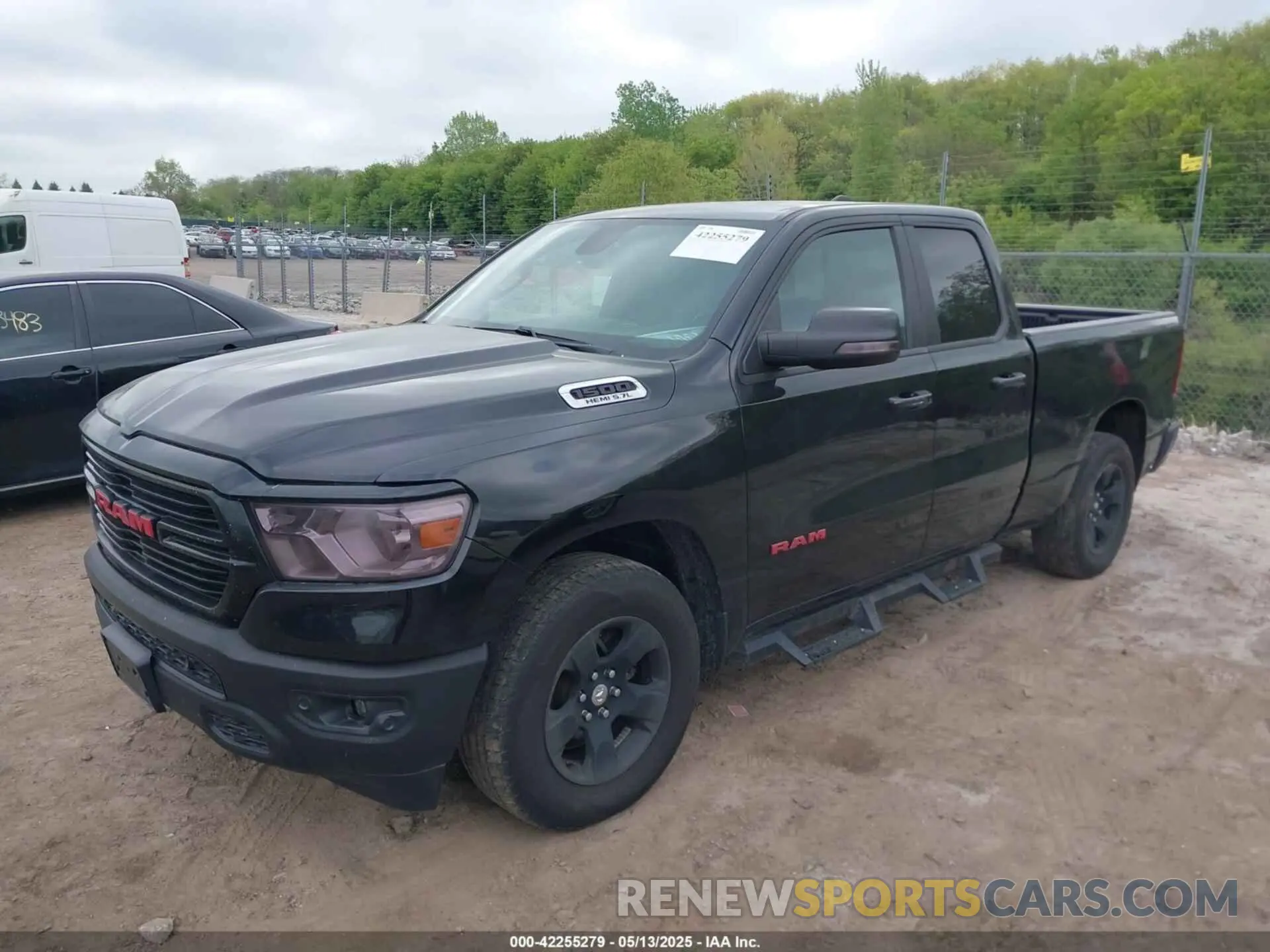 2 fotografías del automóvil dañado 1C6SRFBTXKN656065 RAM 1500 2019