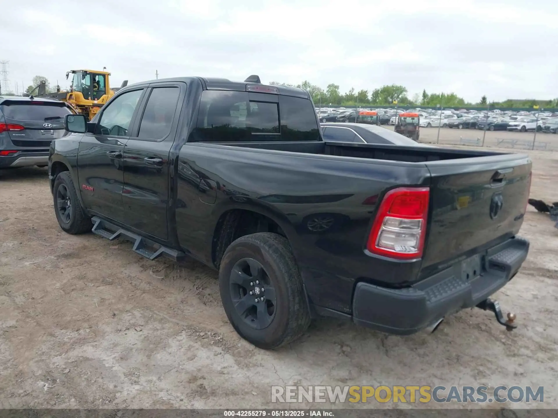 3 fotografías del automóvil dañado 1C6SRFBTXKN656065 RAM 1500 2019