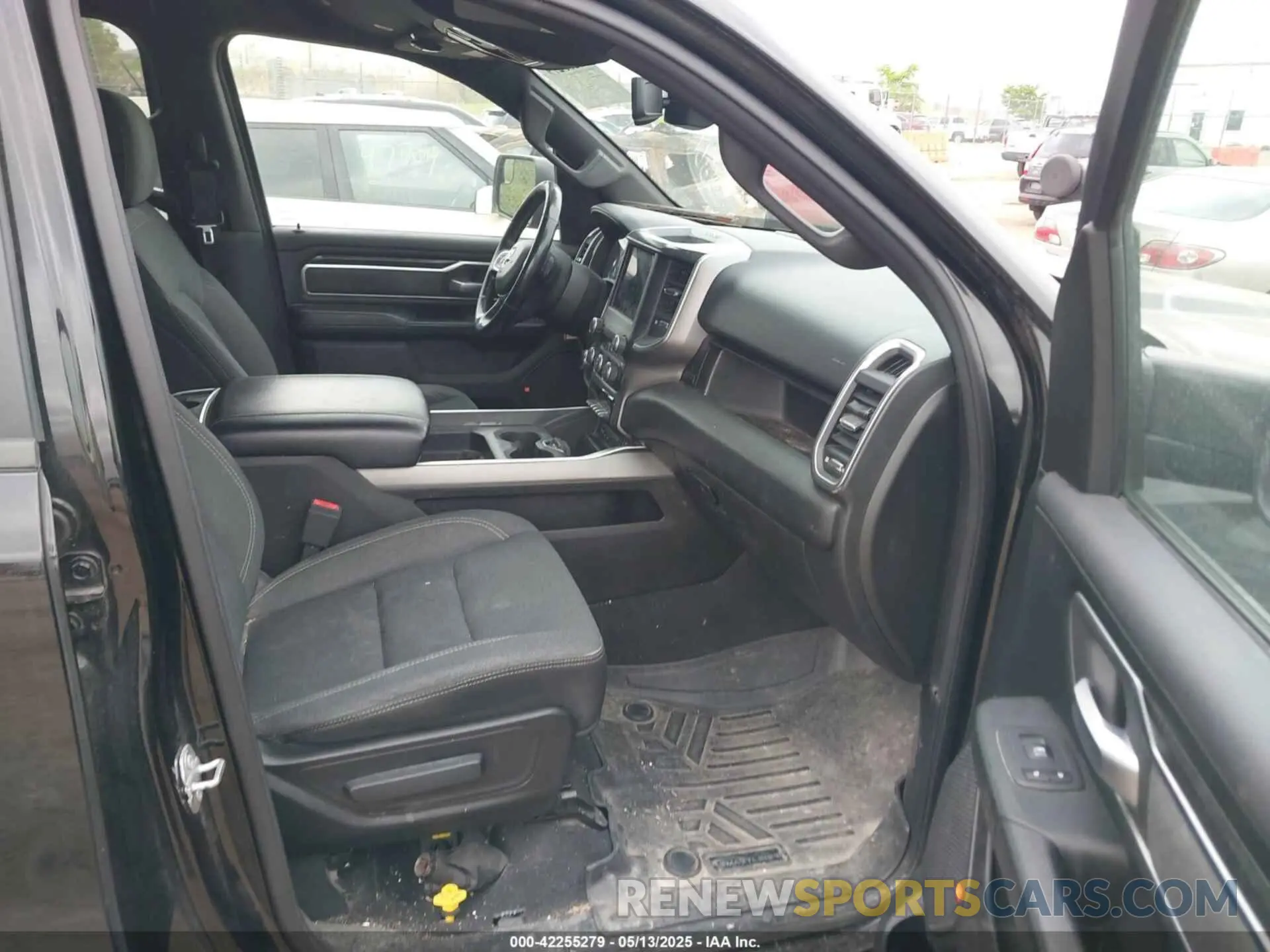 5 fotografías del automóvil dañado 1C6SRFBTXKN656065 RAM 1500 2019