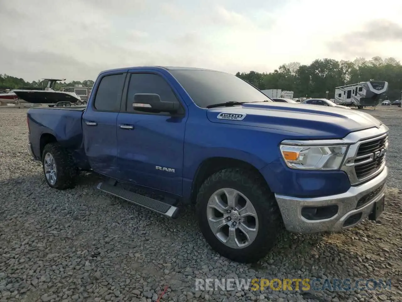 4 fotografías del automóvil dañado 1C6SRFBTXKN772124 RAM 1500 2019