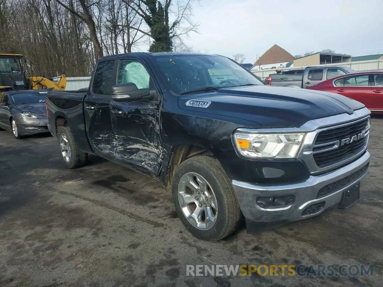 4 fotografías del automóvil dañado 1C6SRFBTXKN903746 RAM 1500 2019