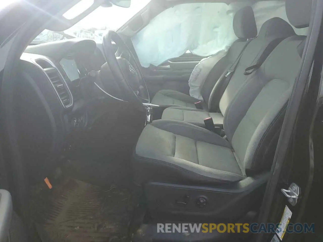 7 fotografías del automóvil dañado 1C6SRFBTXKN903746 RAM 1500 2019