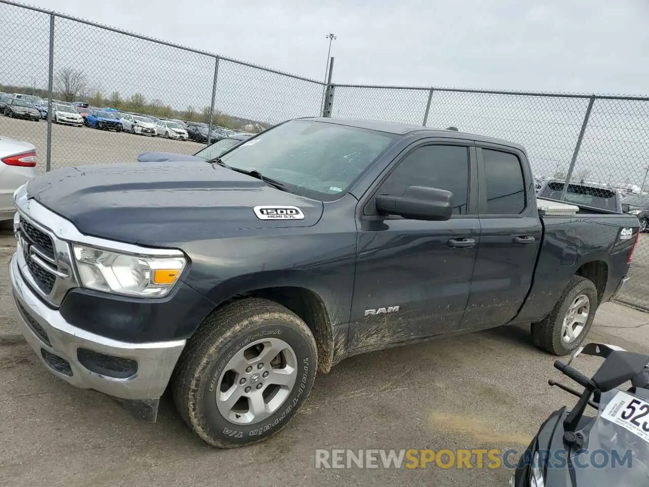 1 fotografías del automóvil dañado 1C6SRFCT4KN662300 RAM 1500 2019