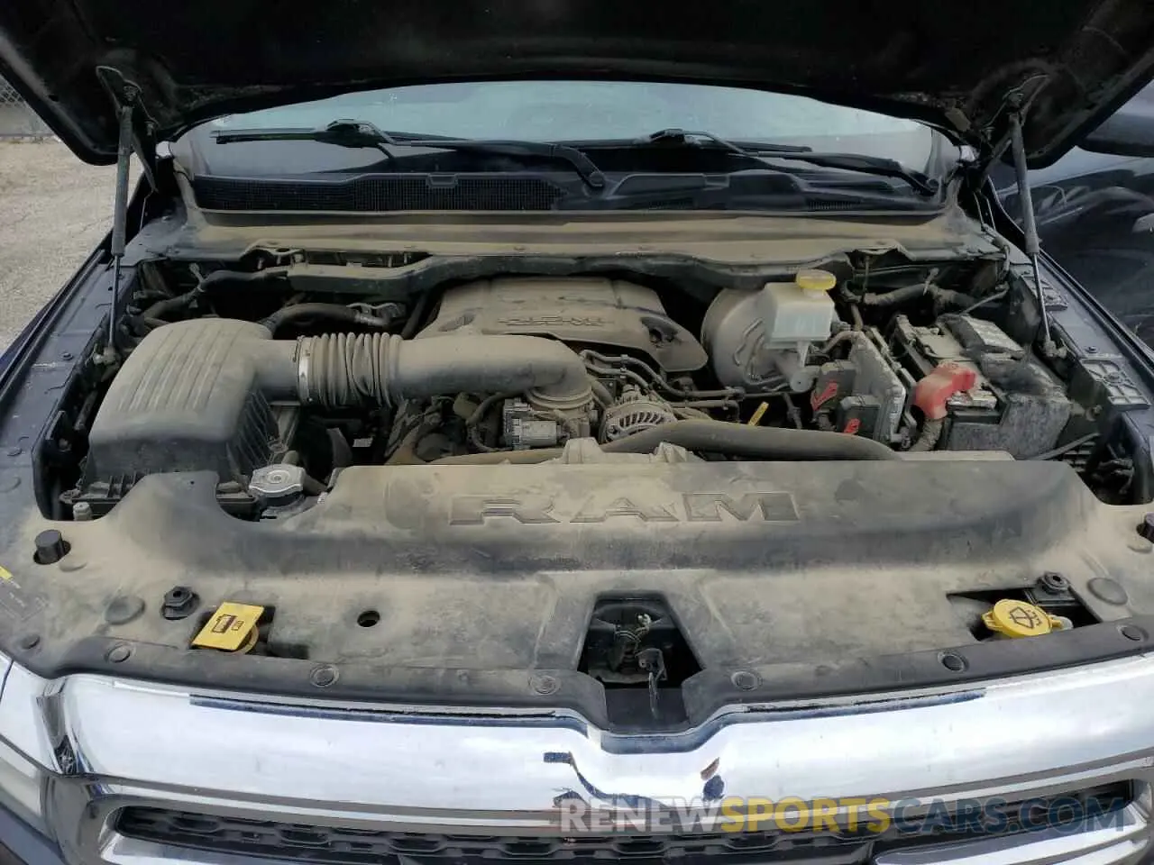 11 fotografías del automóvil dañado 1C6SRFCT4KN662300 RAM 1500 2019