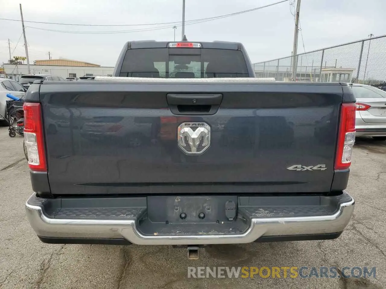 6 fotografías del automóvil dañado 1C6SRFCT4KN662300 RAM 1500 2019