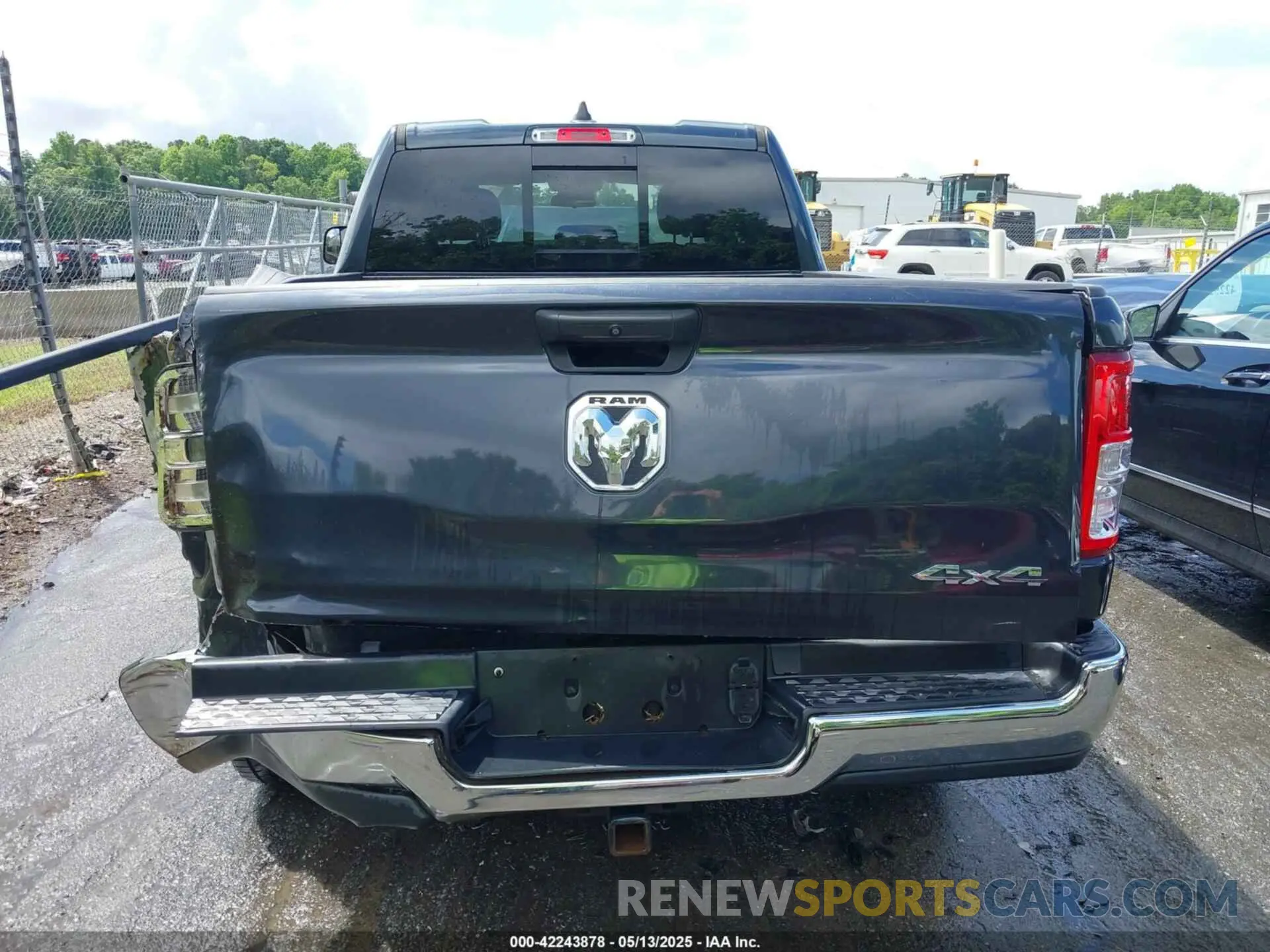 16 fotografías del automóvil dañado 1C6SRFCT5KN597618 RAM 1500 2019