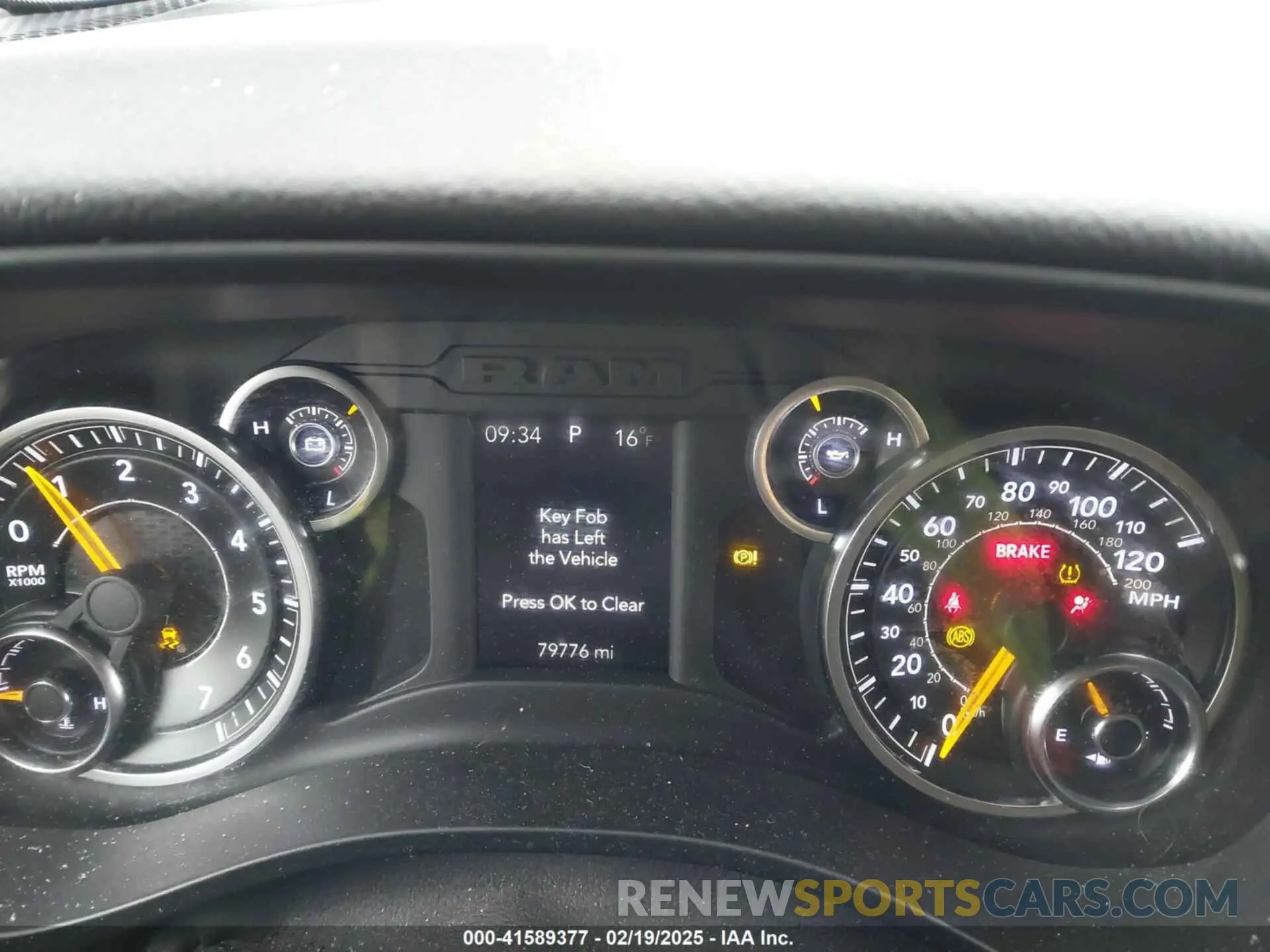7 fotografías del automóvil dañado 1C6SRFCT8KN812411 RAM 1500 2019