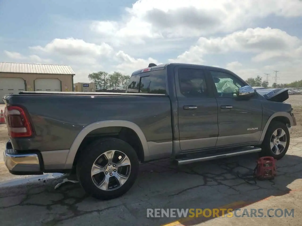 3 fotografías del automóvil dañado 1C6SRFDT2KN514953 RAM 1500 2019