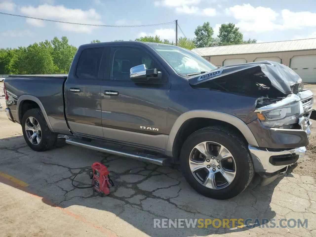 4 fotografías del automóvil dañado 1C6SRFDT2KN514953 RAM 1500 2019