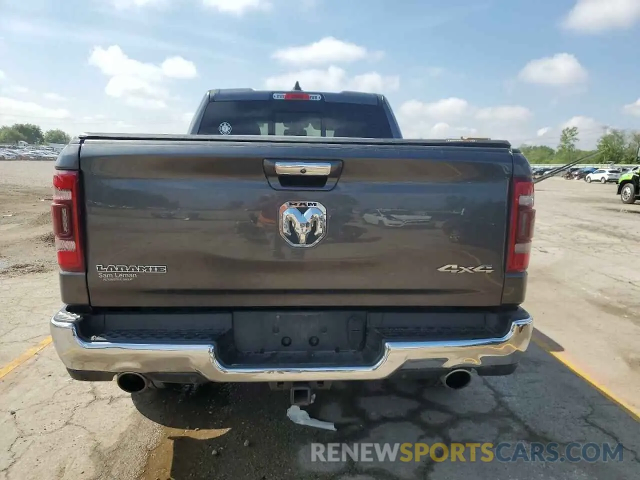 6 fotografías del automóvil dañado 1C6SRFDT2KN514953 RAM 1500 2019