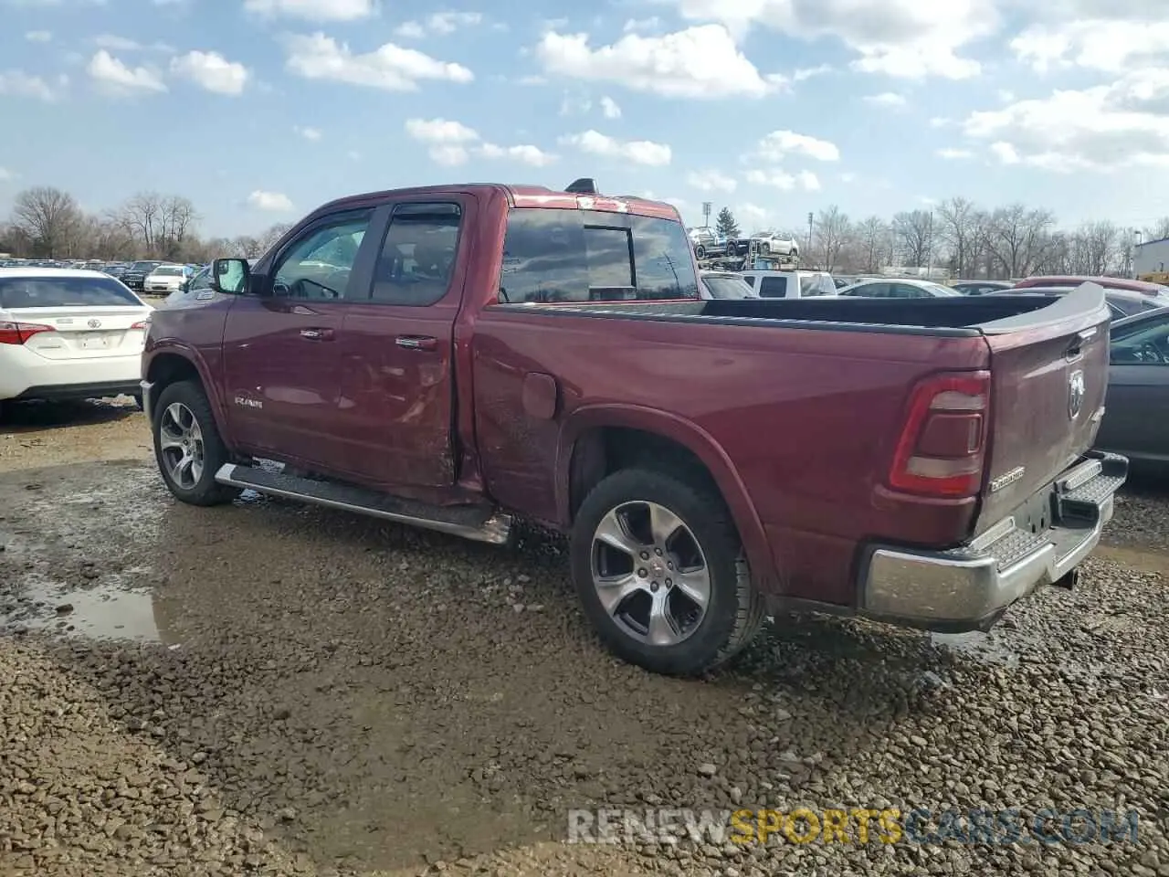 2 fotografías del automóvil dañado 1C6SRFDT5KN830864 RAM 1500 2019