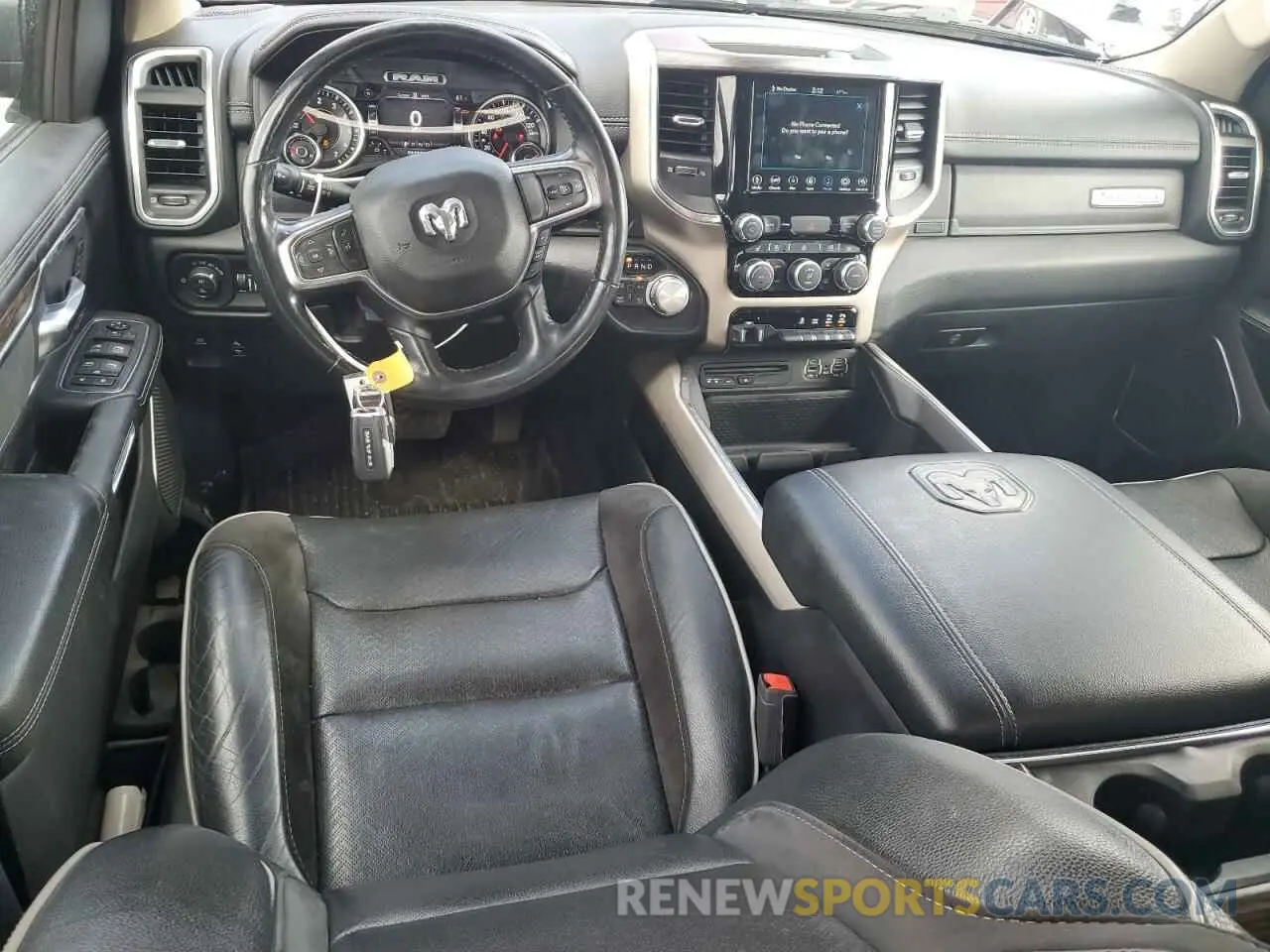 8 fotografías del automóvil dañado 1C6SRFDT5KN830864 RAM 1500 2019