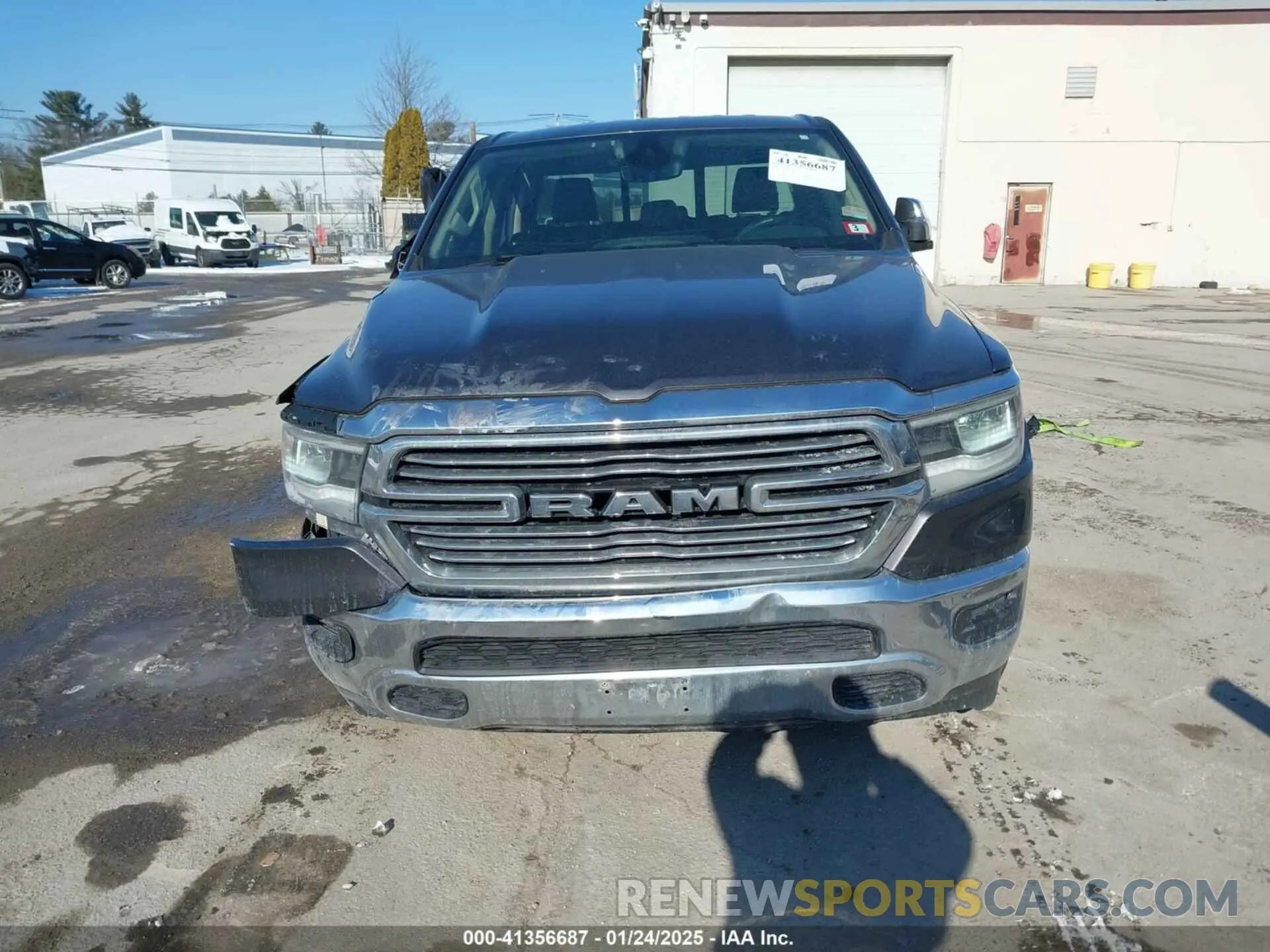 12 fotografías del automóvil dañado 1C6SRFDTXKN860913 RAM 1500 2019