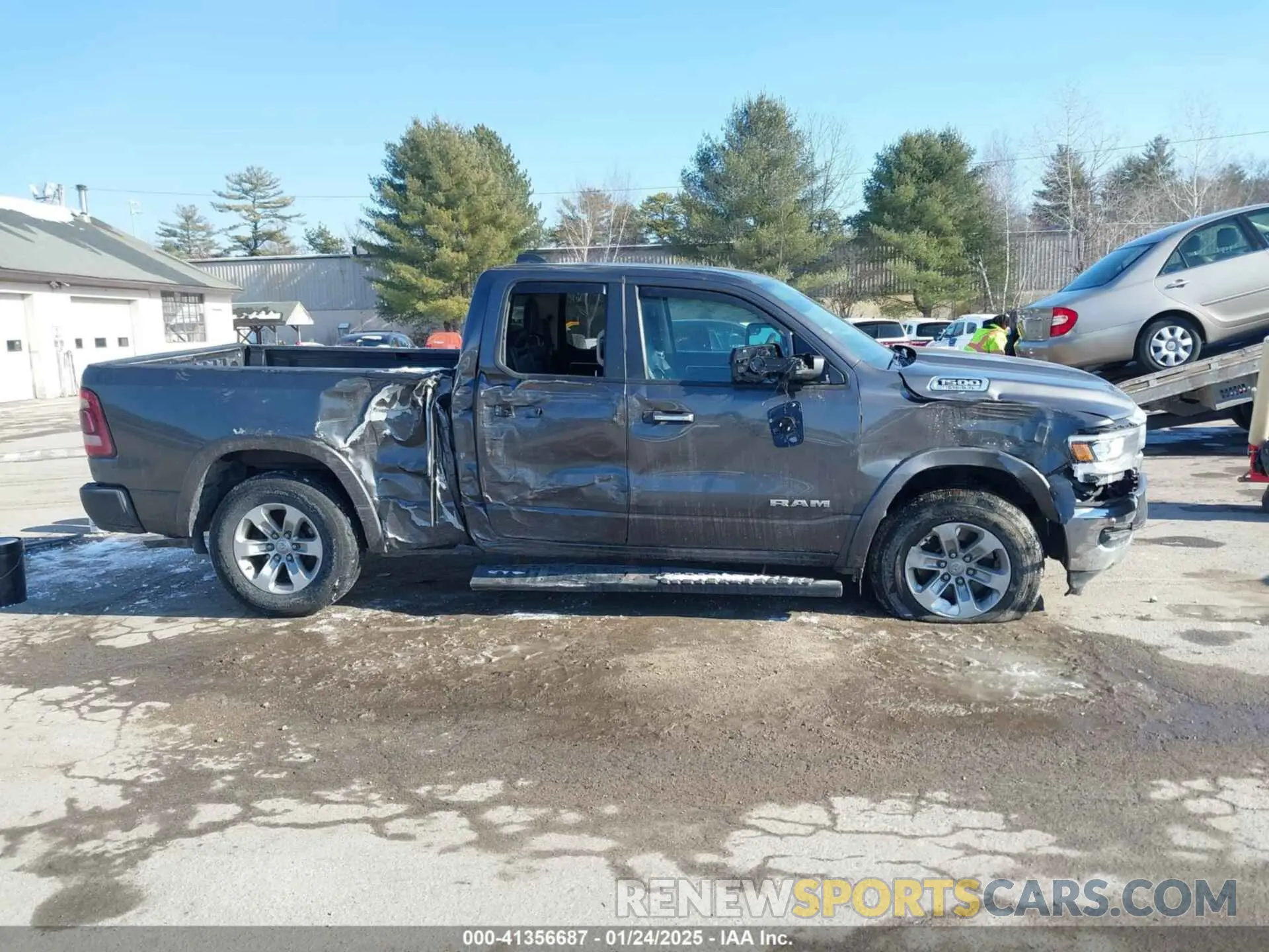 13 fotografías del automóvil dañado 1C6SRFDTXKN860913 RAM 1500 2019