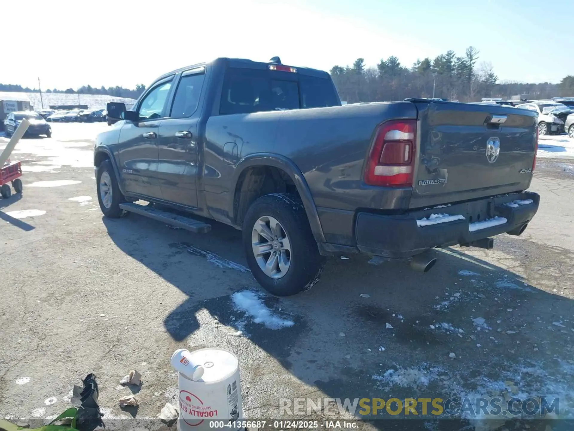3 fotografías del automóvil dañado 1C6SRFDTXKN860913 RAM 1500 2019