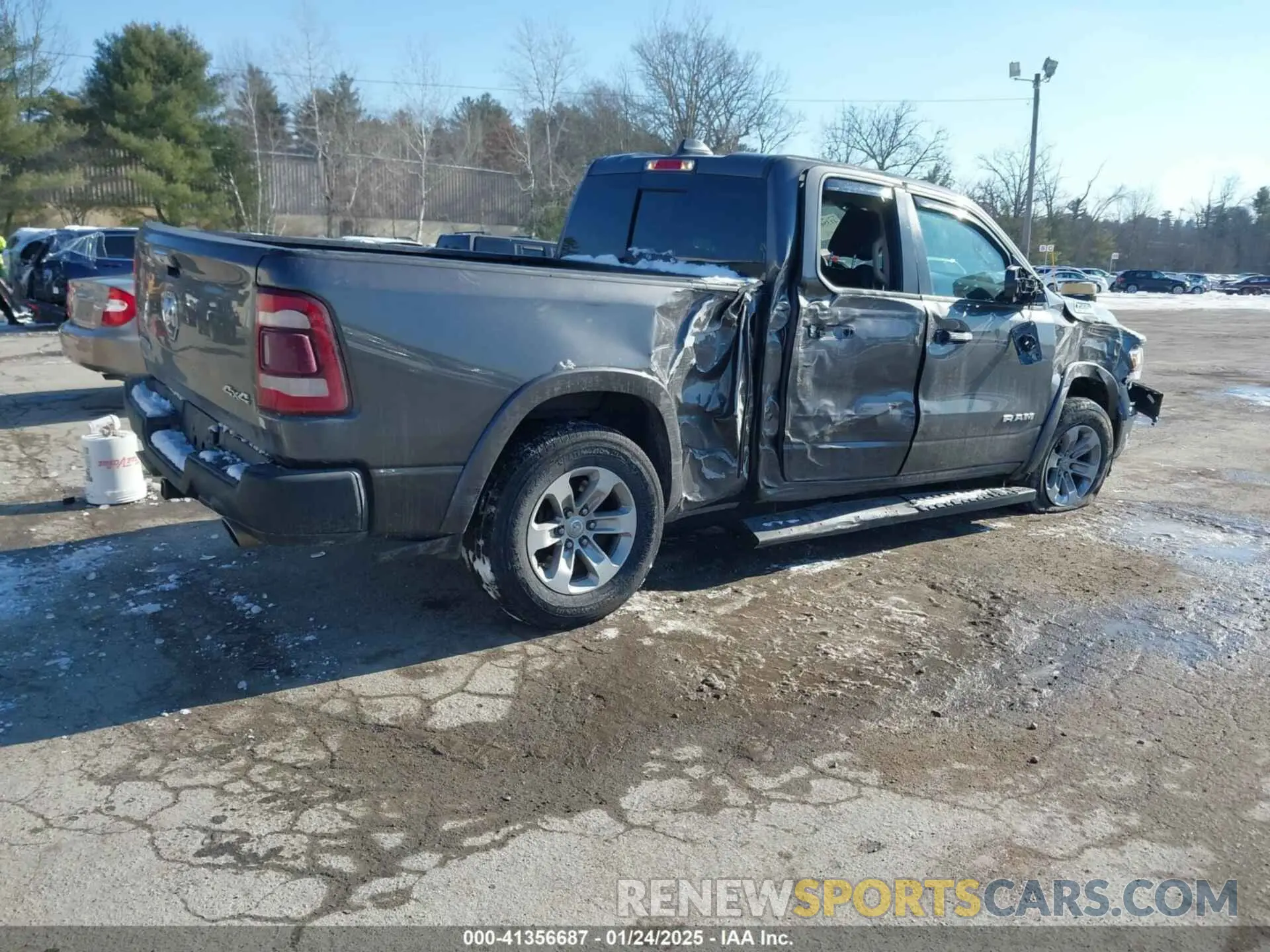 4 fotografías del automóvil dañado 1C6SRFDTXKN860913 RAM 1500 2019
