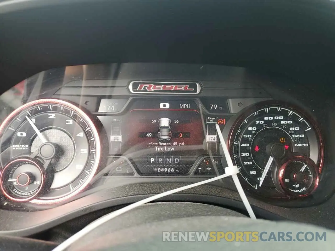 9 fotografías del automóvil dañado 1C6SRFET1KN875363 RAM 1500 2019