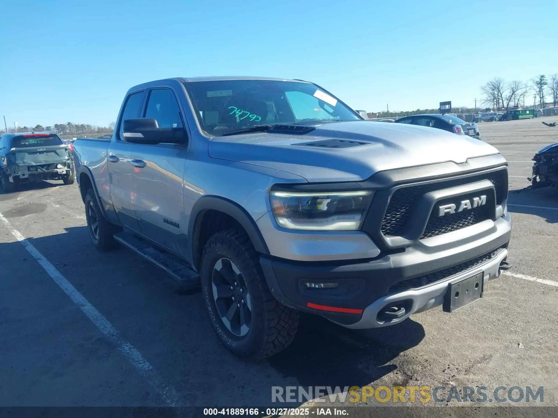 1 fotografías del automóvil dañado 1C6SRFET2KN671753 RAM 1500 2019