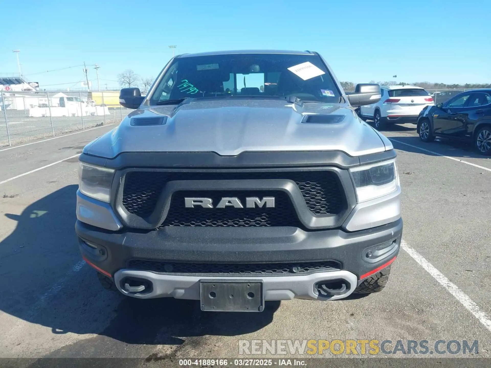13 fotografías del automóvil dañado 1C6SRFET2KN671753 RAM 1500 2019