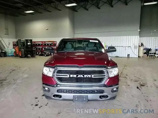 11 fotografías del automóvil dañado 1C6SRFFT0KN586554 RAM 1500 2019