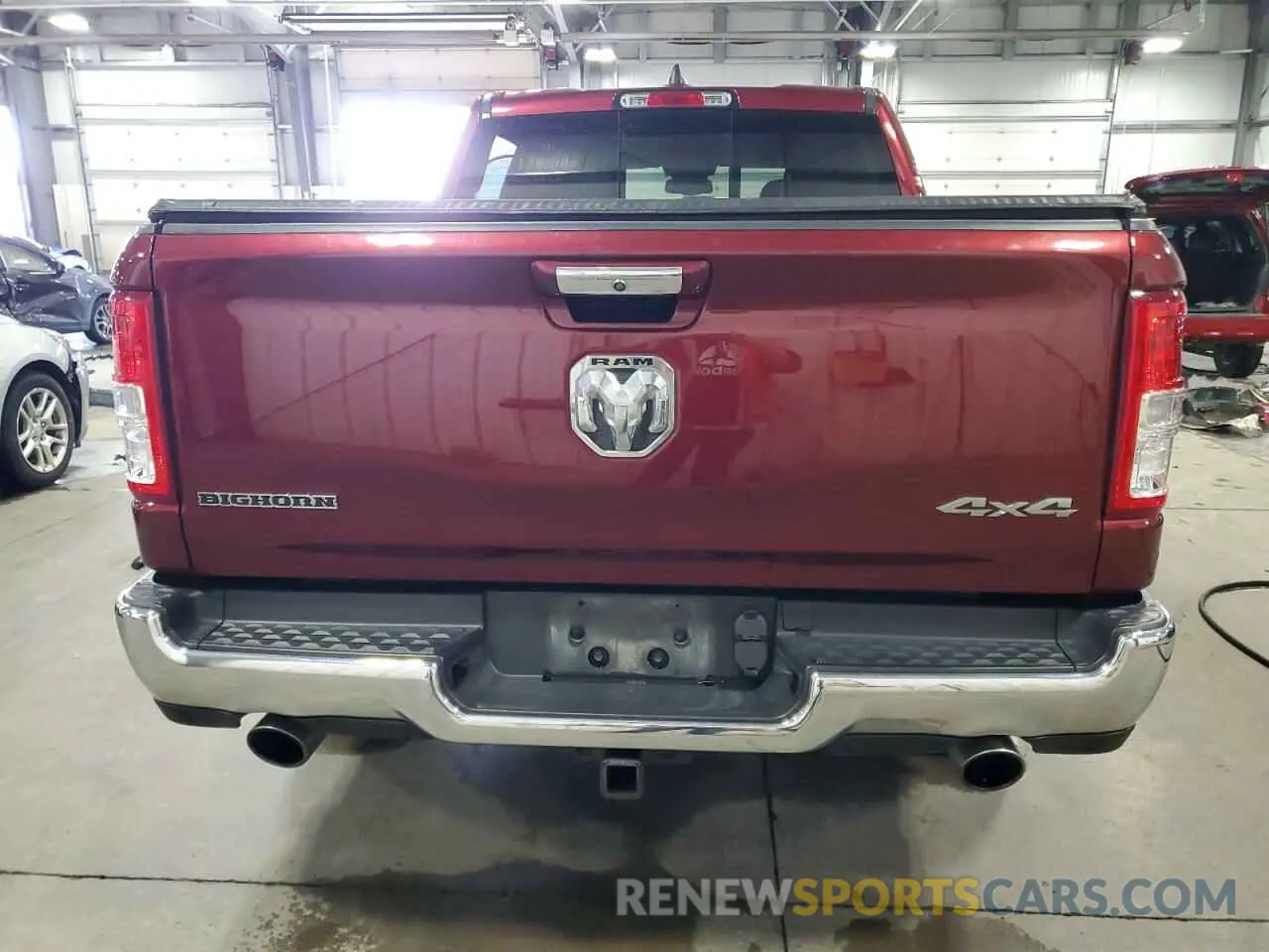 6 fotografías del automóvil dañado 1C6SRFFT0KN586554 RAM 1500 2019