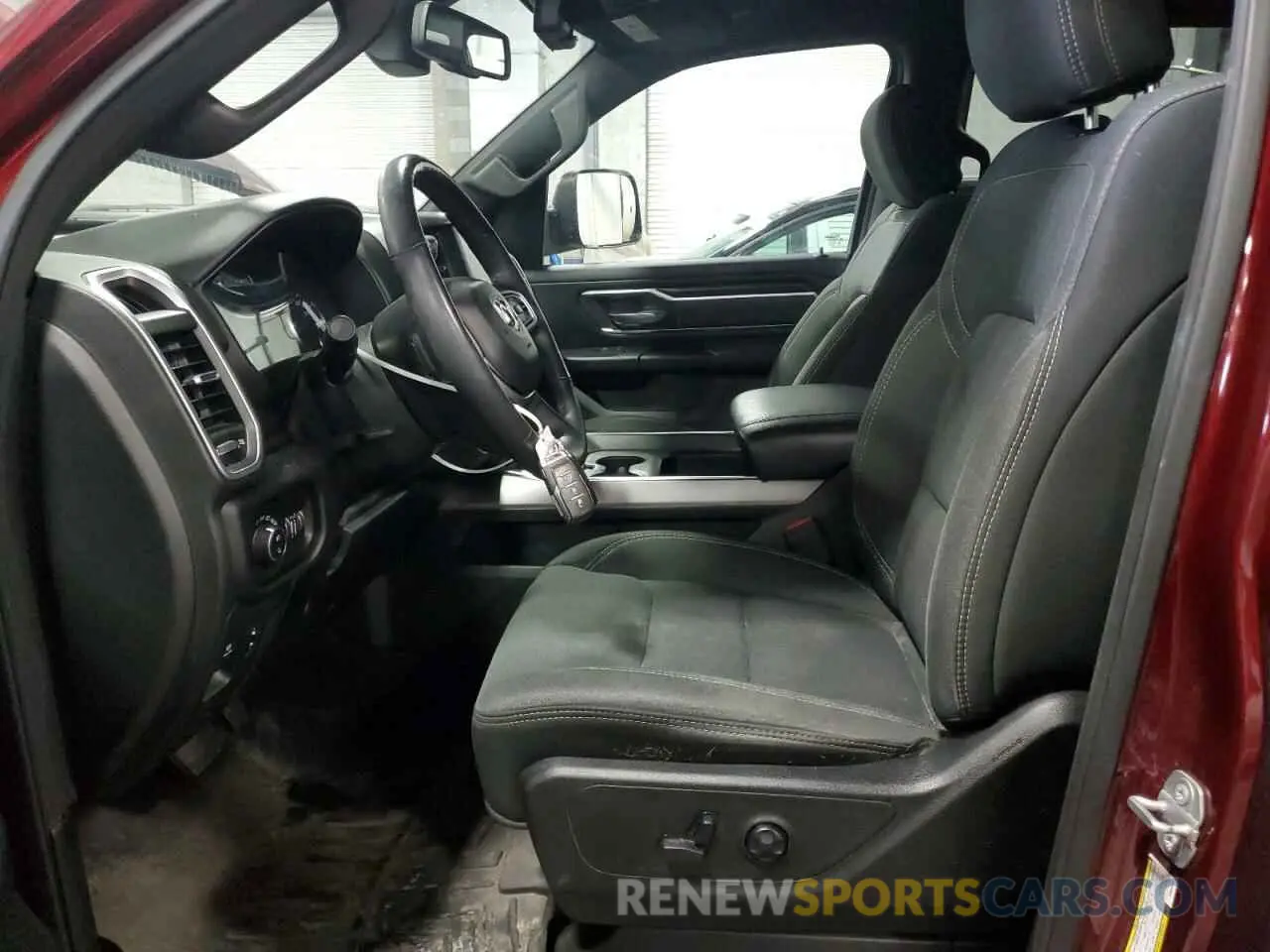 7 fotografías del automóvil dañado 1C6SRFFT0KN586554 RAM 1500 2019