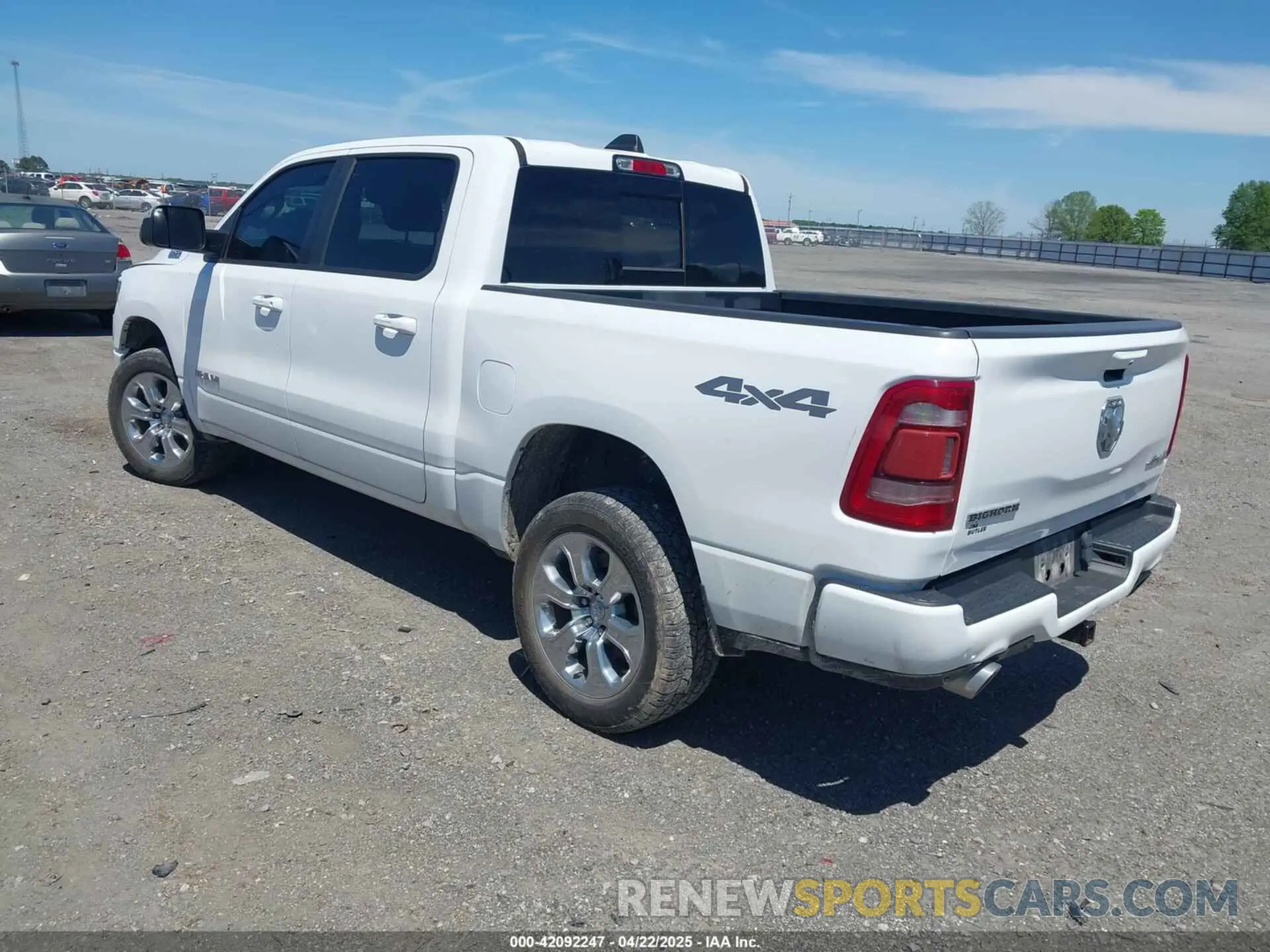 3 fotografías del automóvil dañado 1C6SRFFT0KN911008 RAM 1500 2019
