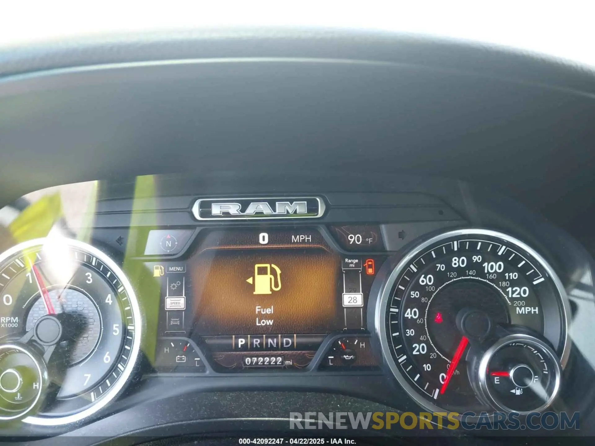 7 fotografías del automóvil dañado 1C6SRFFT0KN911008 RAM 1500 2019