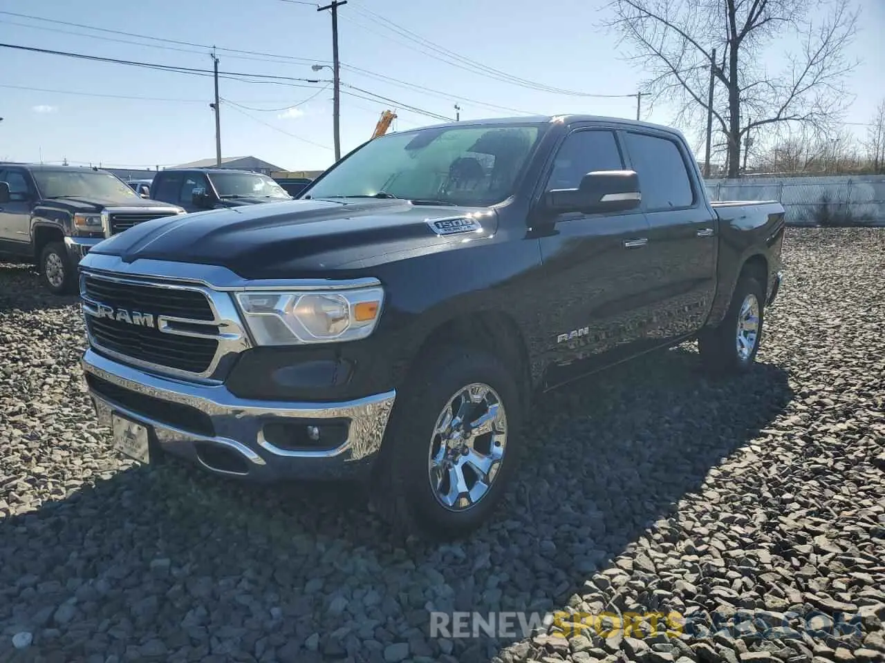 1 fotografías del automóvil dañado 1C6SRFFT1KN571223 RAM 1500 2019