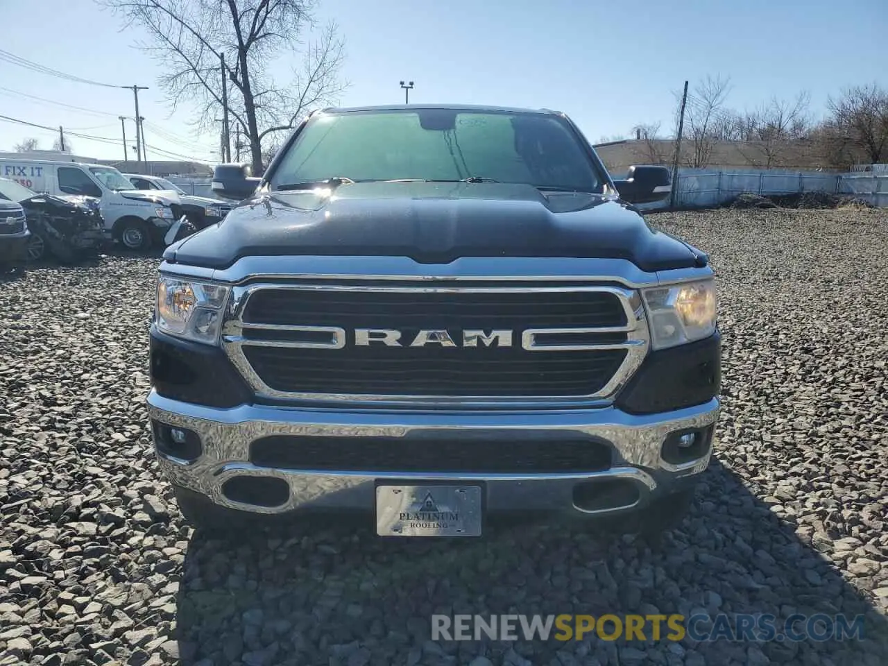 5 fotografías del automóvil dañado 1C6SRFFT1KN571223 RAM 1500 2019