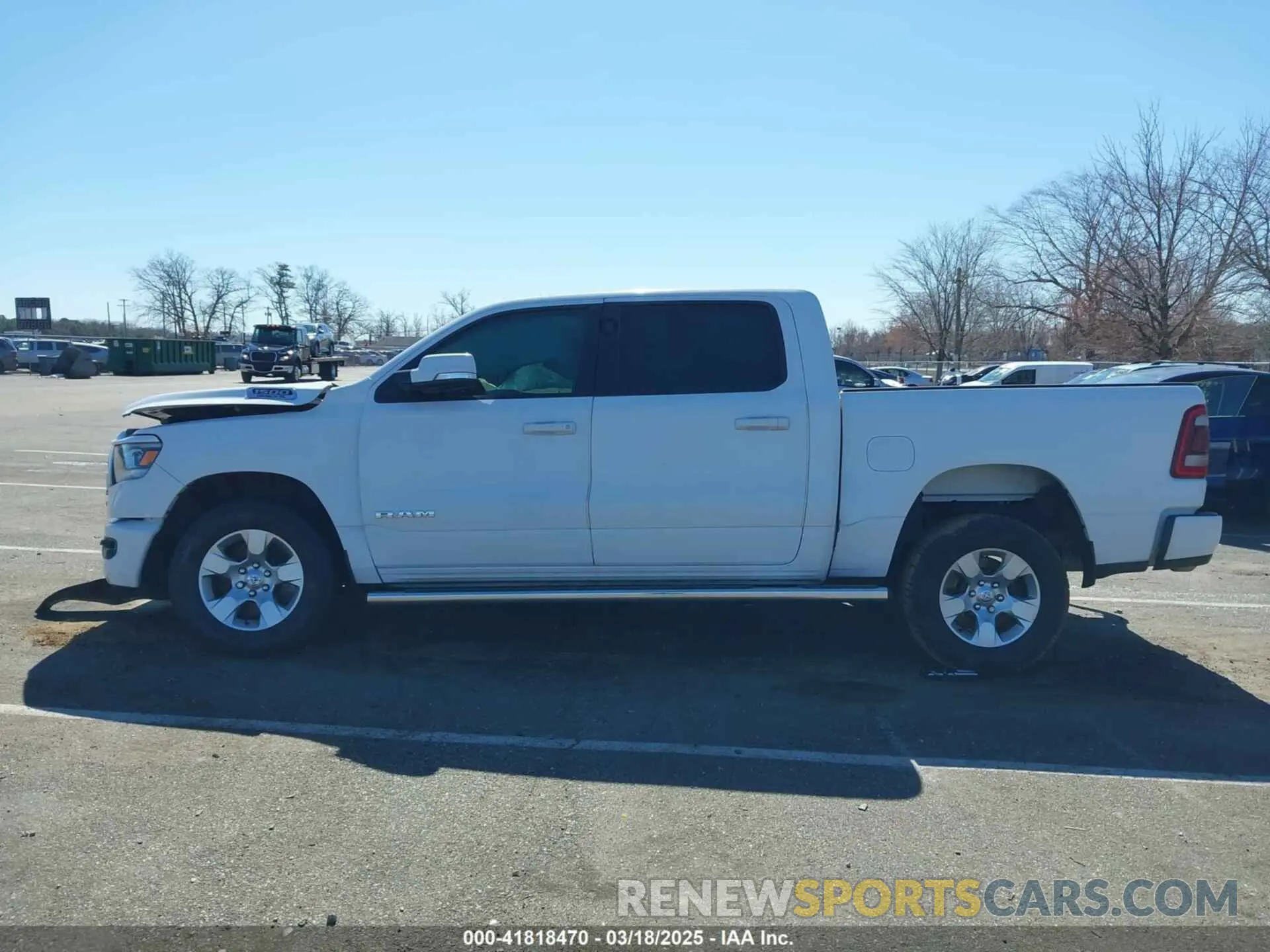 14 fotografías del automóvil dañado 1C6SRFFT1KN585106 RAM 1500 2019