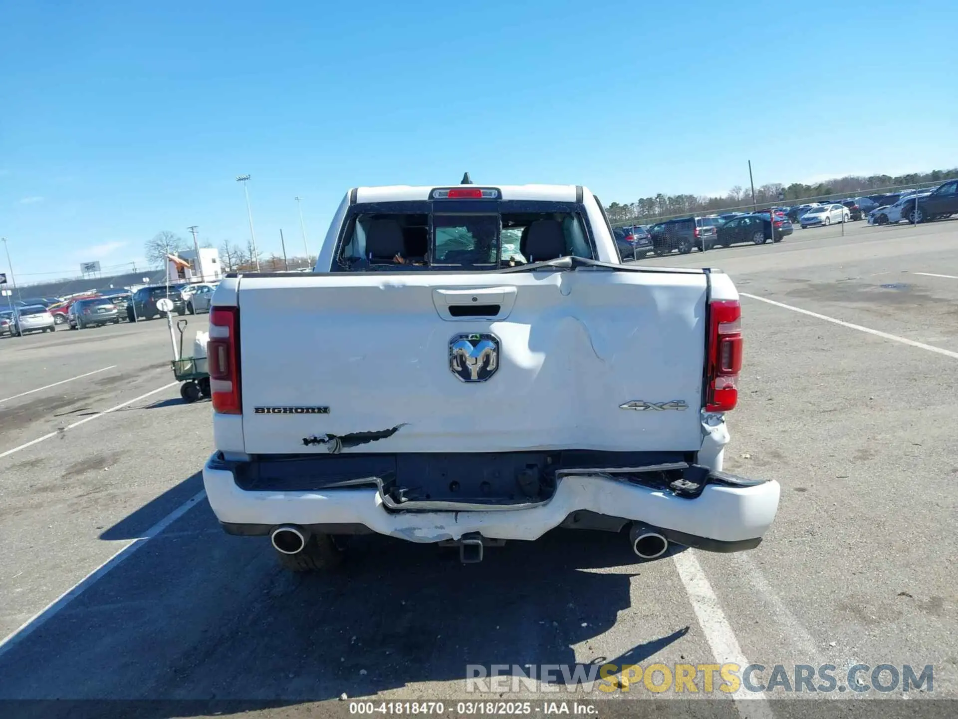 16 fotografías del automóvil dañado 1C6SRFFT1KN585106 RAM 1500 2019