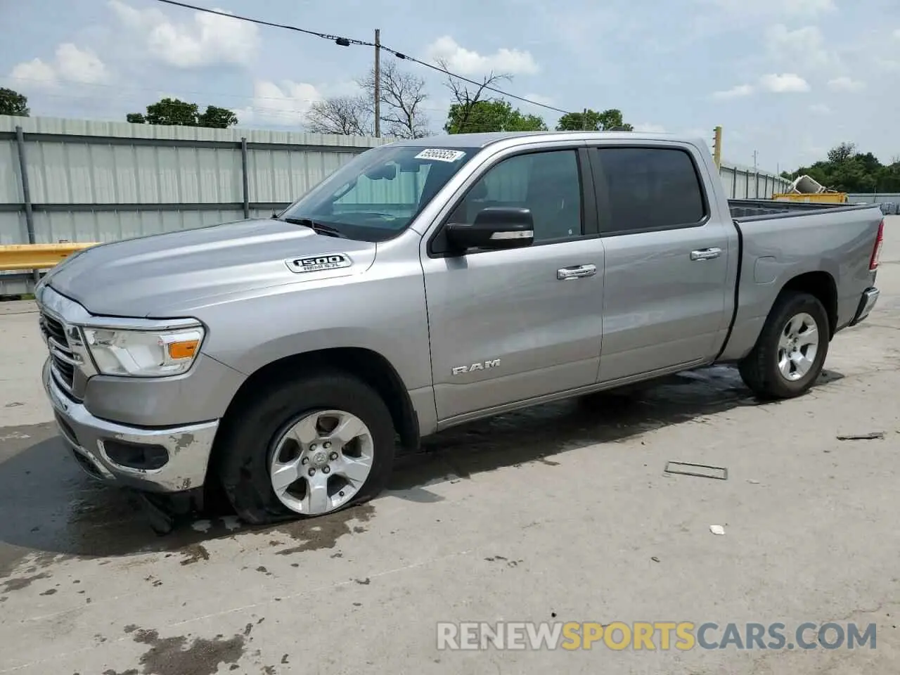 1 fotografías del automóvil dañado 1C6SRFFT1KN686081 RAM 1500 2019