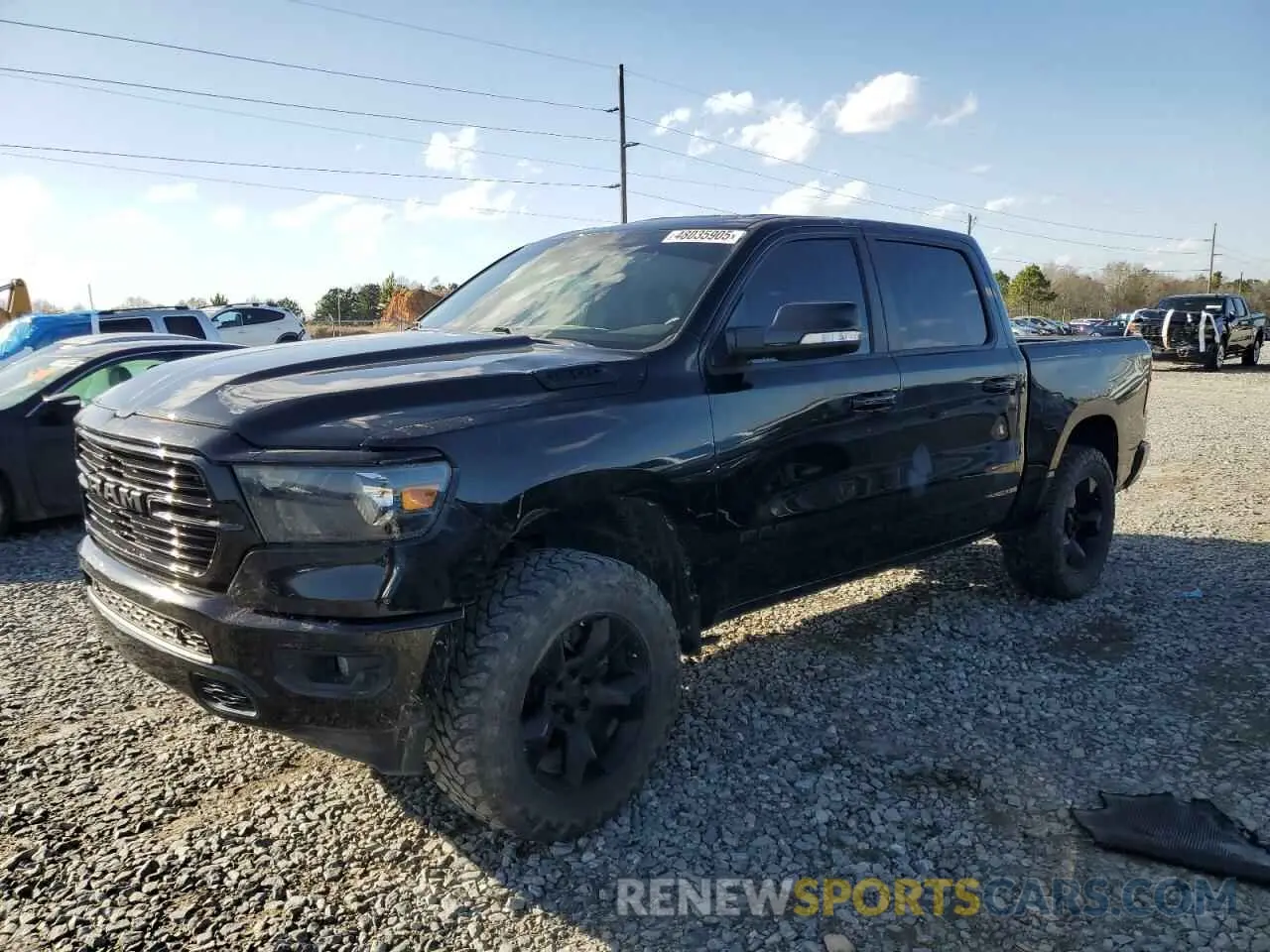 1 fotografías del automóvil dañado 1C6SRFFT1KN708855 RAM 1500 2019