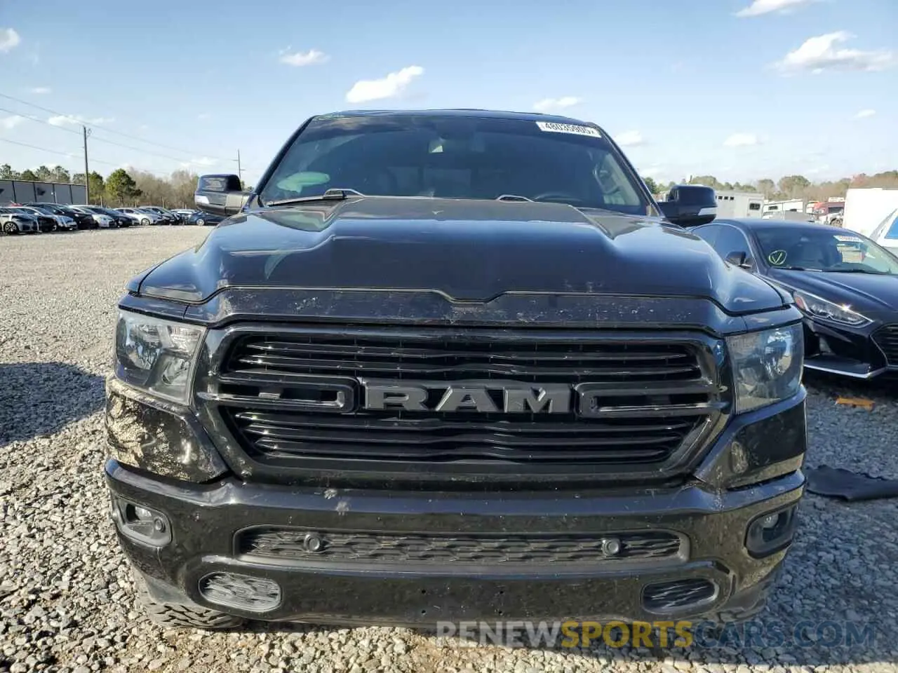 5 fotografías del automóvil dañado 1C6SRFFT1KN708855 RAM 1500 2019