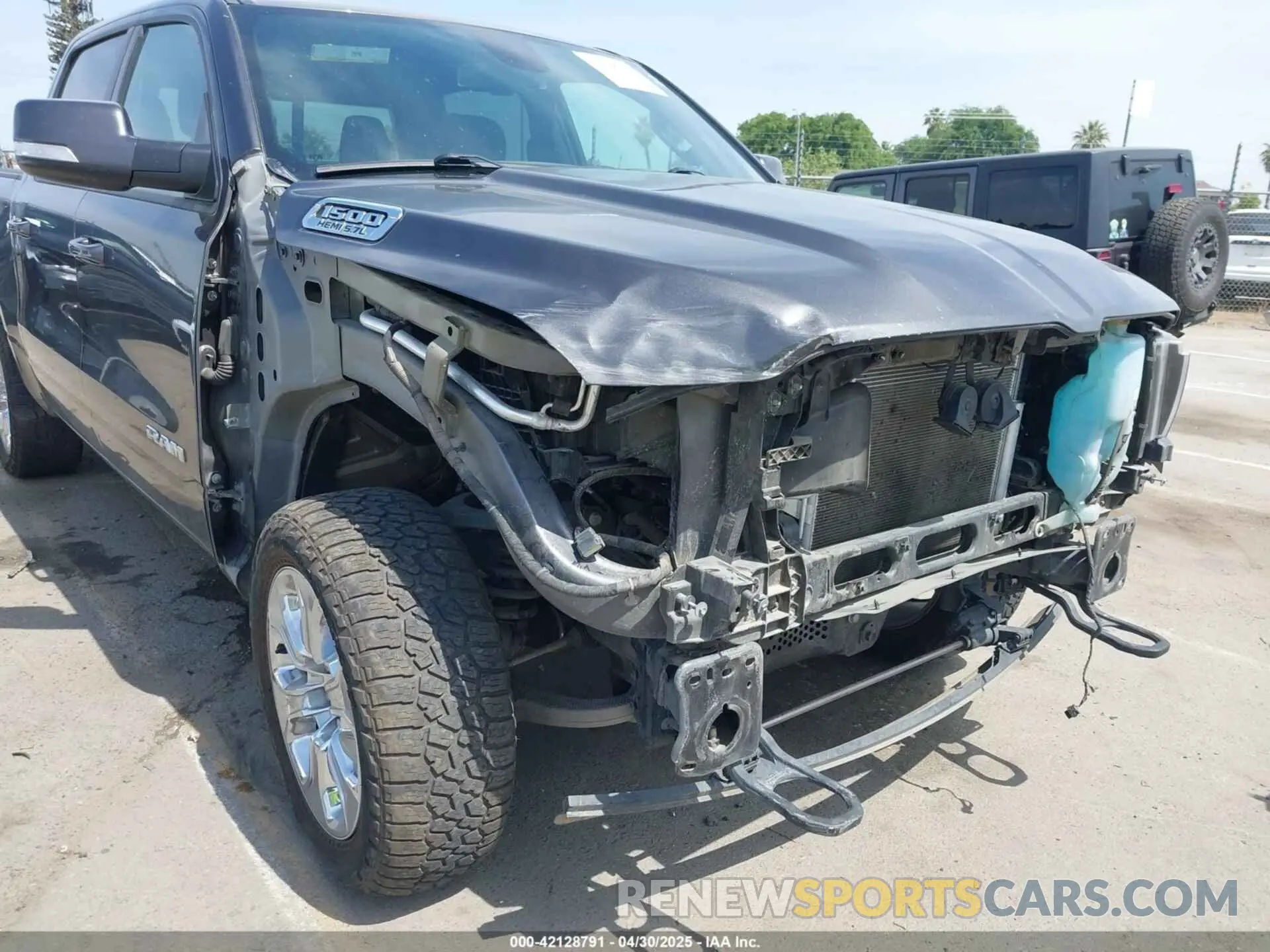 6 fotografías del automóvil dañado 1C6SRFFT1KN732525 RAM 1500 2019