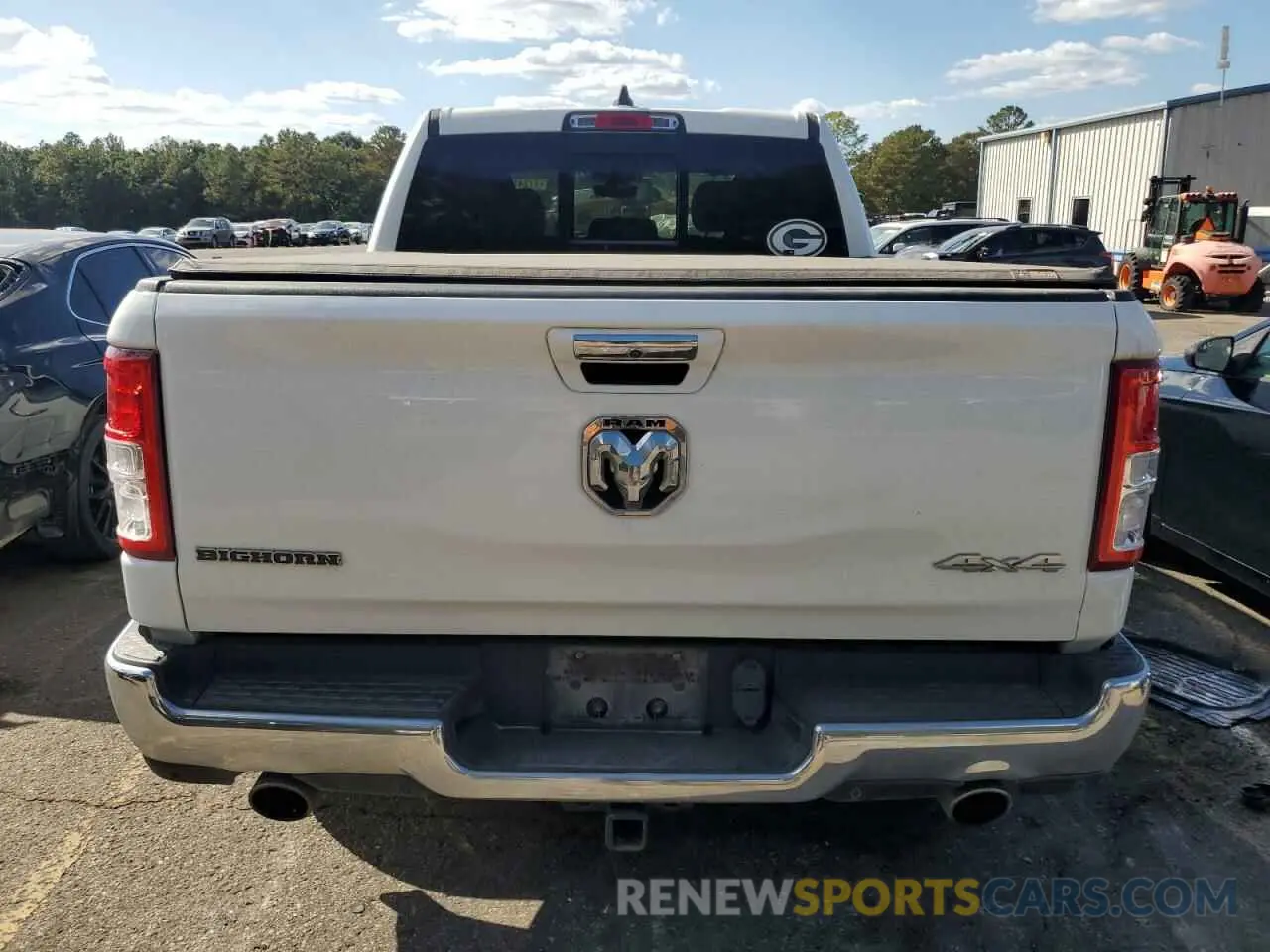 6 fotografías del automóvil dañado 1C6SRFFT1KN856276 RAM 1500 2019