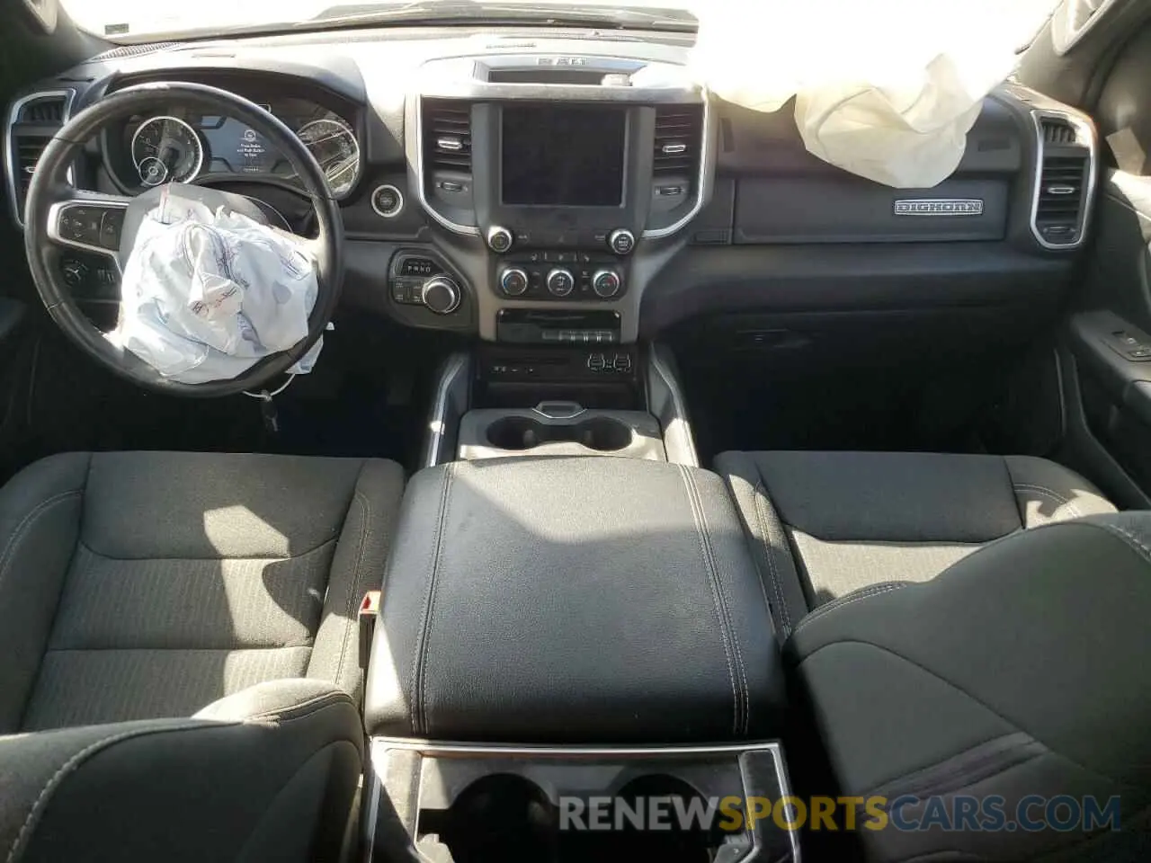 8 fotografías del automóvil dañado 1C6SRFFT1KN856276 RAM 1500 2019