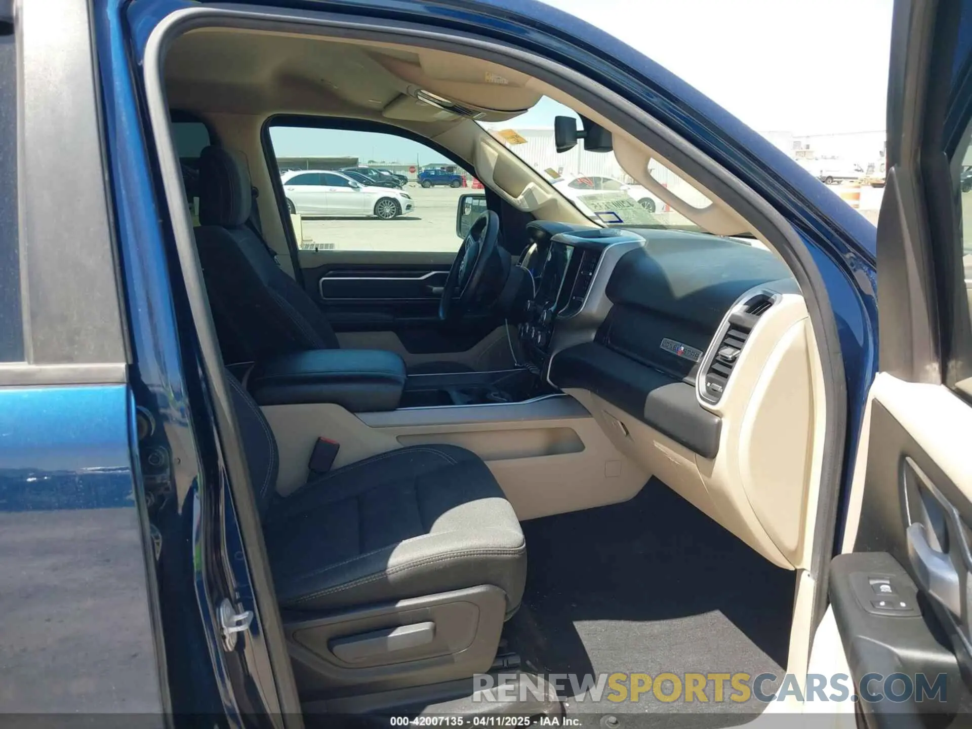 5 fotografías del automóvil dañado 1C6SRFFT2KN625905 RAM 1500 2019
