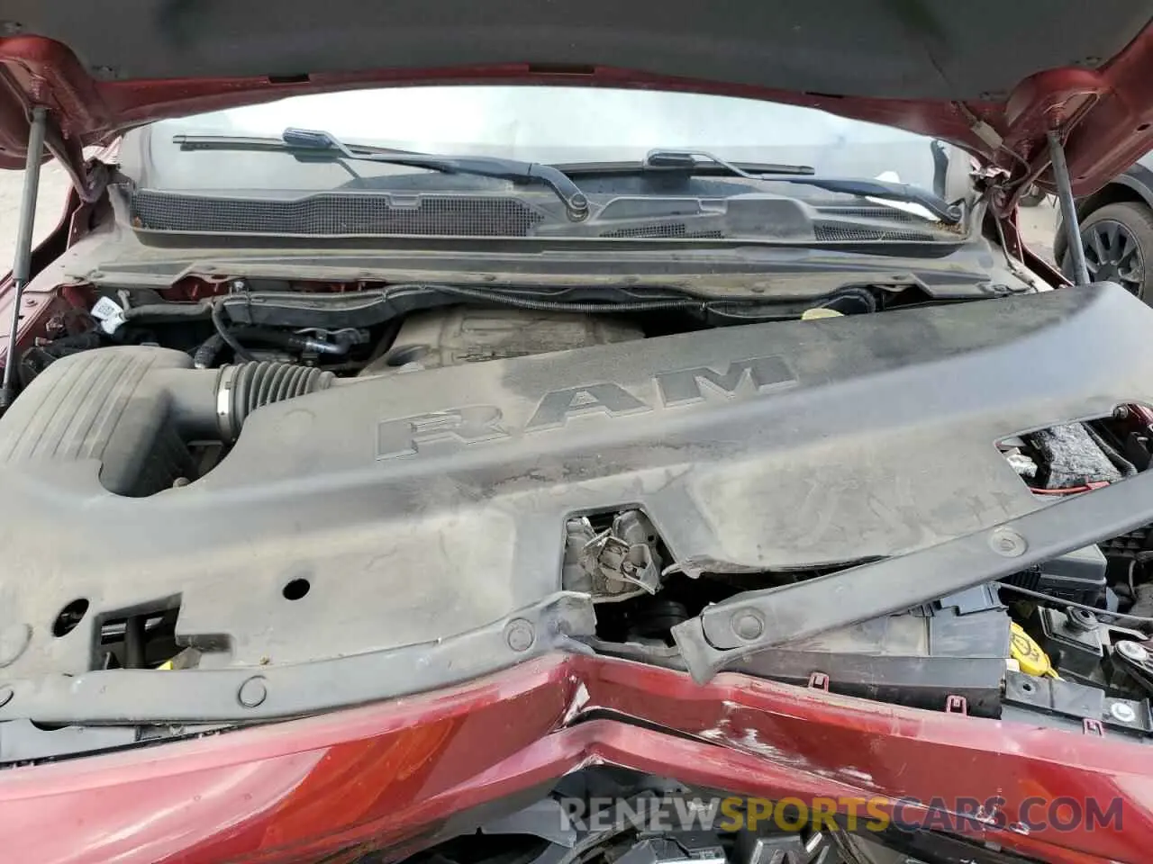 11 fotografías del automóvil dañado 1C6SRFFT2KN626164 RAM 1500 2019