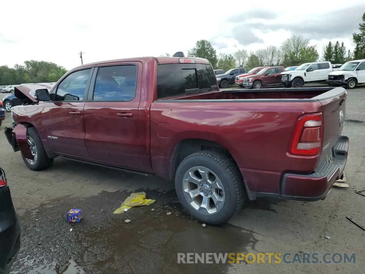 2 fotografías del automóvil dañado 1C6SRFFT2KN626164 RAM 1500 2019